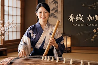 record kalimba, ocarina, and shakuhachi for relaxing sleep music