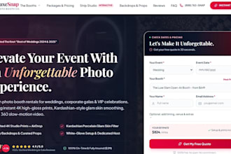 design photo booth website, 360 photo booth template, photo booth overlay