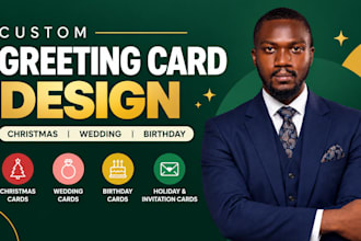 design christmas cards, wedding and birthday greeting cards