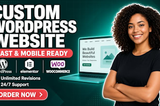 build a modern mobile first website for your local business