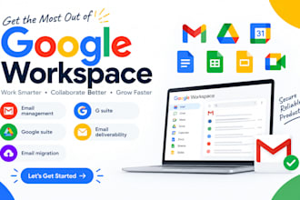 handle g suite google suite email management, deliverability