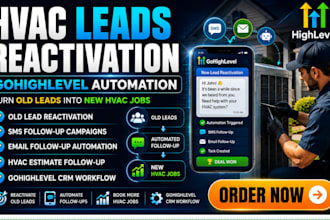 build hvac leads reactivation in gohighlevel