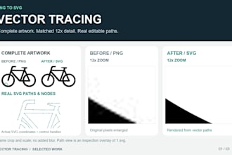 vector trace your logo or image to svg