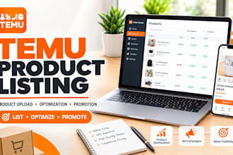 do temu dropshipping products listing temu ads promotion