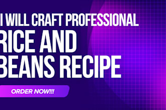 do reice stew and beans recipe