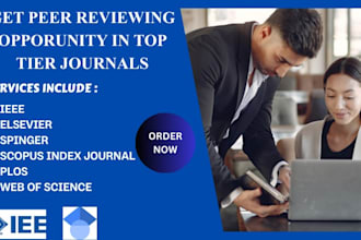 do peer review in elsevier springer ieee journals for eb1a petition success