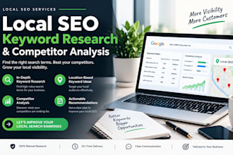 local SEO keyword research and competitor analysis