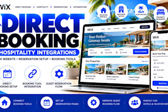 set up direct booking and hospitality integrations