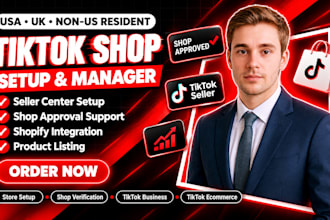 tiktok shop do tiktok shop setup tiktok shop approval, shop verification shopify