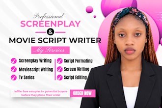 do screenwriting screen play script writing movie script film script tv series