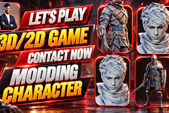 3d game mod, unity mods, unreal engine modding, ,video game gta, fivem, pc, ios