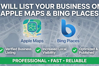 list your business on apple maps and bing places