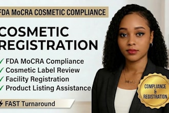 handle fda mocra cosmetic compliance and review cosmetic labels