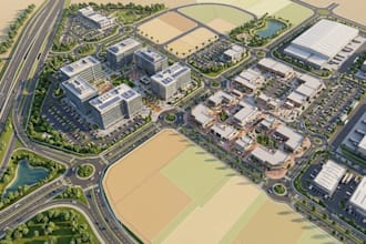 design commercial property maps, parcel layouts and location guides