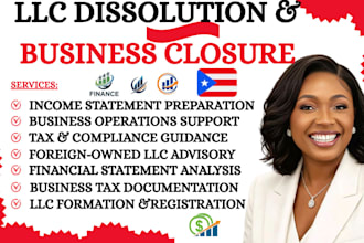 do purto rico llc dissolution dissolve llc close USA corporation terminate llc