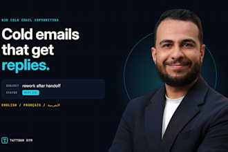 write b2b cold email sequences that get replies for lead generation