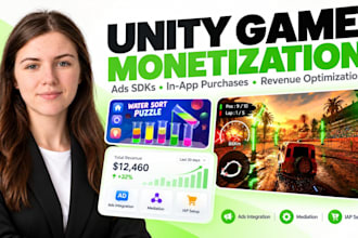 integrate admob, unity ads and monetization sdks