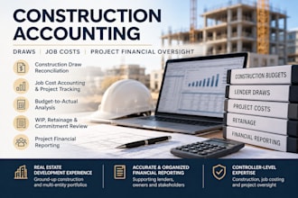 provide construction draw reconciliation