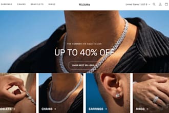 design shopify jewelry store, shopify jewelry website shopify dropshipping store