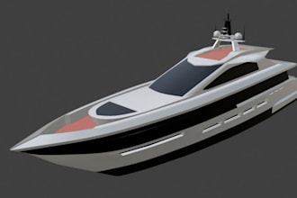 3d ship modeling, cargo ship, yacht, historical vessel for 3d printing stl