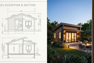 designn a luxury accessory dwelling unit adu or guest house
