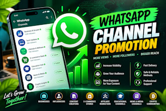 promote your whatsapp channel for increase your channel follower
