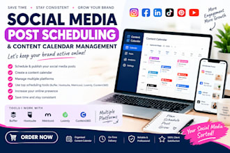schedule posting schedule post via content 360 buffer metricool hootsuite loomly