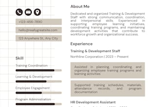 design modern cv resume
