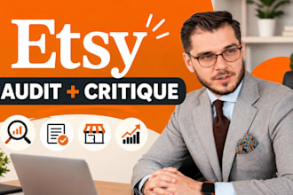 do etsy shop SEO audit and critique to boost sales and rank