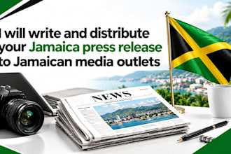write and distribute your jamaica press release to jamaican media outlets