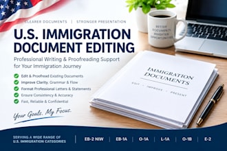 write eb2 niw petition, e2 business plan, eb1a, o1 petition, expert opinion, rfe