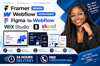 framer design webflow development figma to webflow wix studio skool community