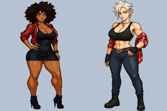 create 2d nsfw pixel art animation pixel art sprite sheet nsfw pixel game art
