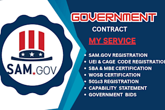 sam gov registration 501c3, uei, cage code,sdvosb wosb, wbe edwosb 8a wmbe