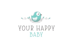 do creative school, day care, baby shop, child care and kids logo