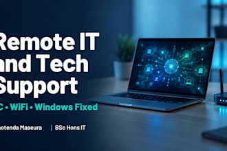 provide IT technical support and troubleshoot computer issues