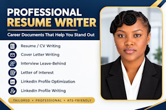 write professional resumes and cvs
