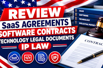 review saas agreements, software contracts and technology legal documents