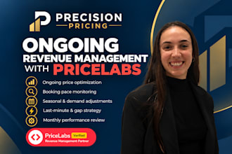 provide ongoing revenue management with pricelabs