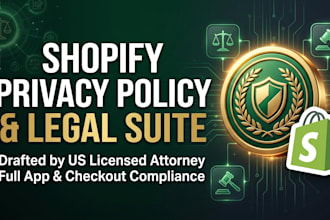 write a privacy policy for your shopify store