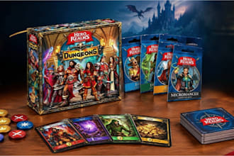 design custom trading cards, tcg card templates, and card game artwork