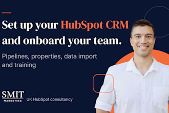 help set up your hubspot CRM and onboard your team