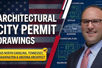 do city permit drawings as north carolina,tennessee,washington,arizona architect