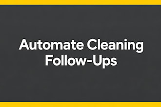 automate cleaning quote follow ups and customer inquiries