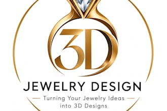 create a custom 3d engagement ring design from your sketch