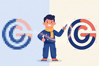 convert your logo or image to a clean svg by hand