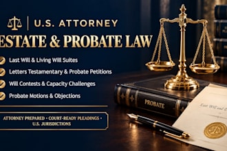 draft your will, living will, and estate planning documents