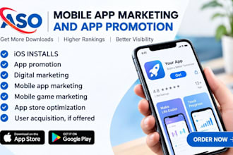 do mobile app promotion, app promotion ios installs