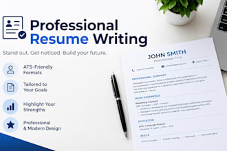 write resume, CV, and cover letter