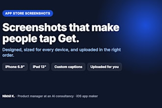 design app store screenshots that convert for your ios app